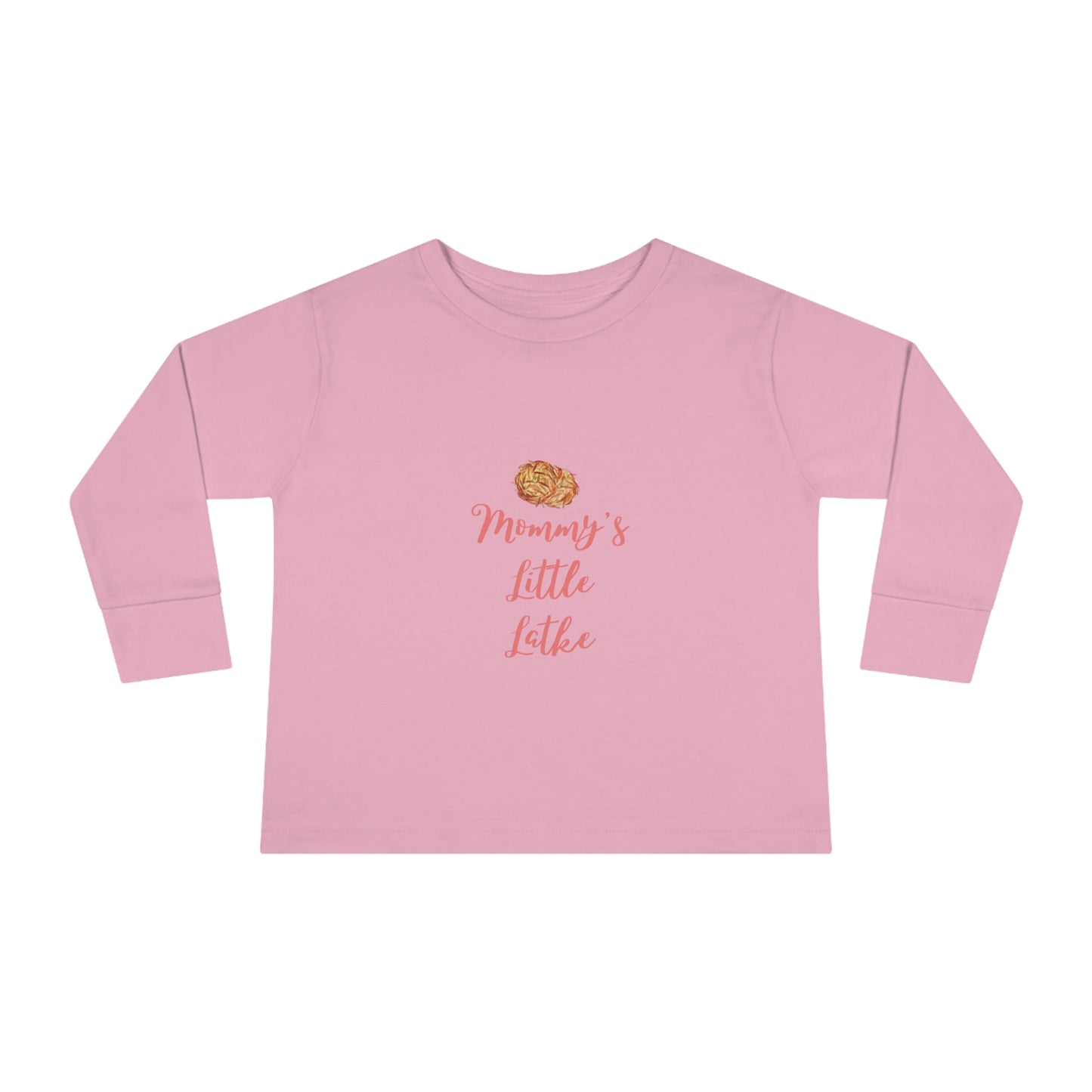 Chanukah "Mommy's Little Latke" Toddler Tee (Long Sleeve)