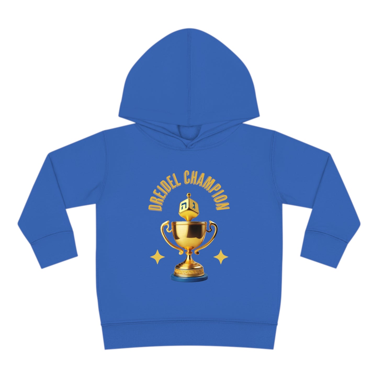 Toddler Pullover Fleece "Dreidel Champion" Hoodie