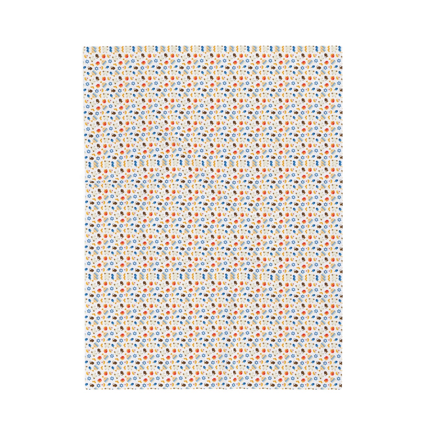 Chanukah Velveteen Plush Blanket