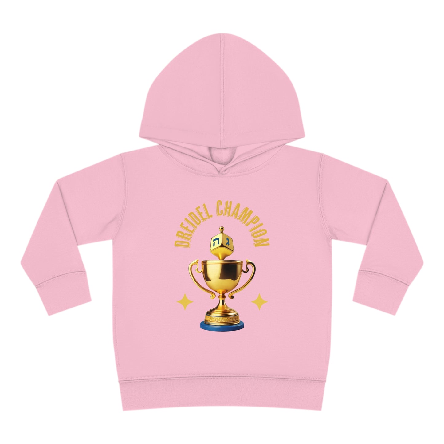 Toddler Pullover Fleece "Dreidel Champion" Hoodie