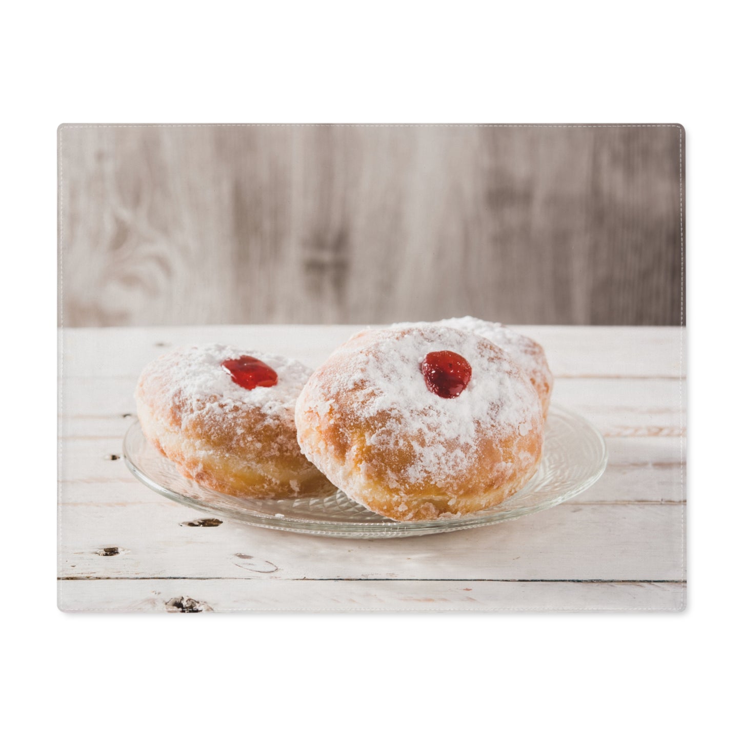 Chanukah Sufganiyot Placemat, 1pc