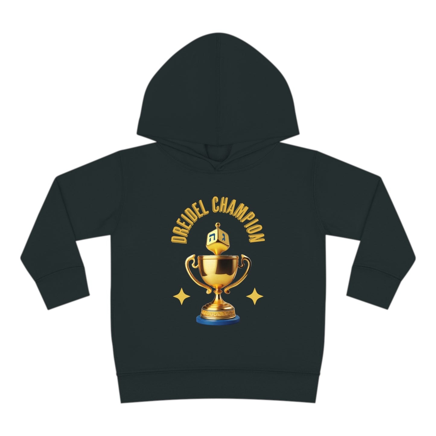 Toddler Pullover Fleece "Dreidel Champion" Hoodie