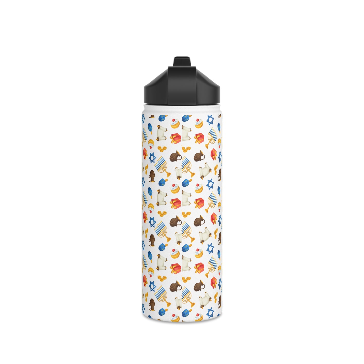 Chanukah Stainless Steel Water Bottle