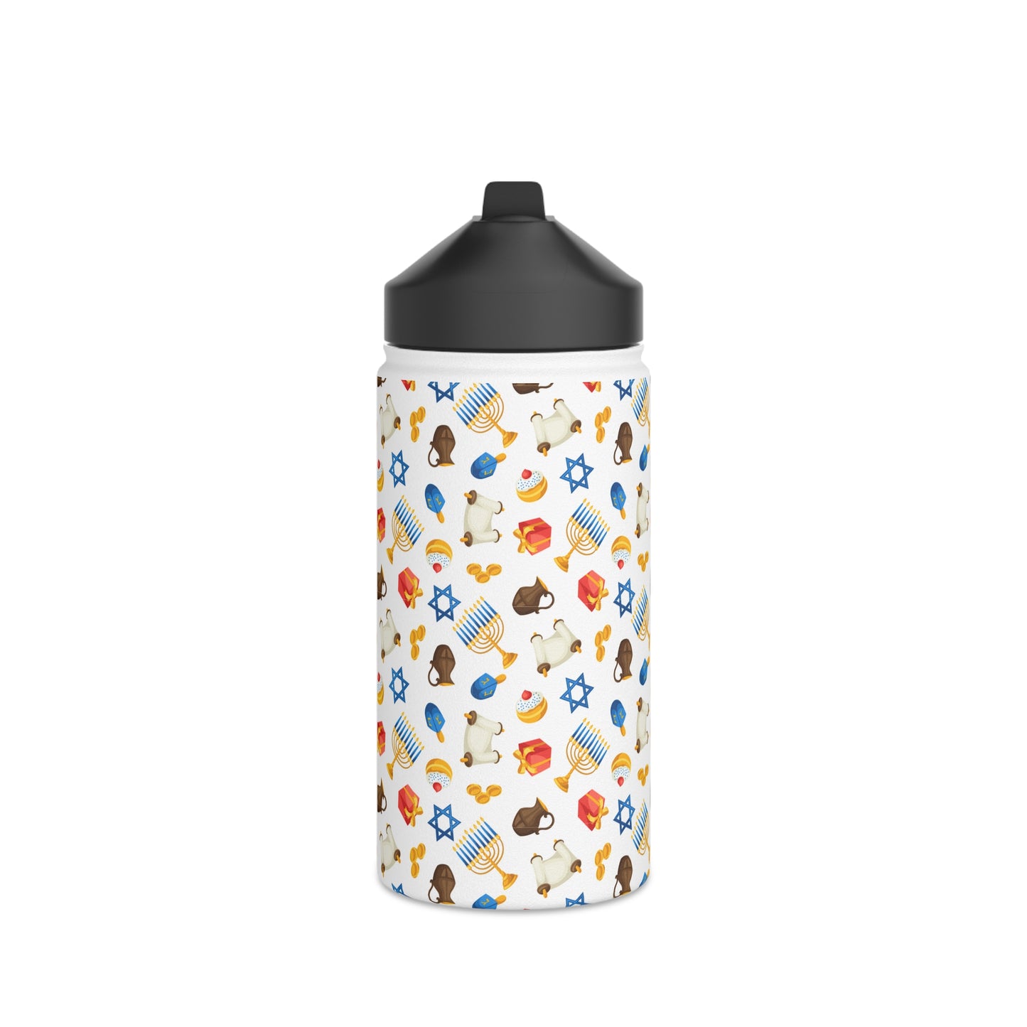 Chanukah Stainless Steel Water Bottle