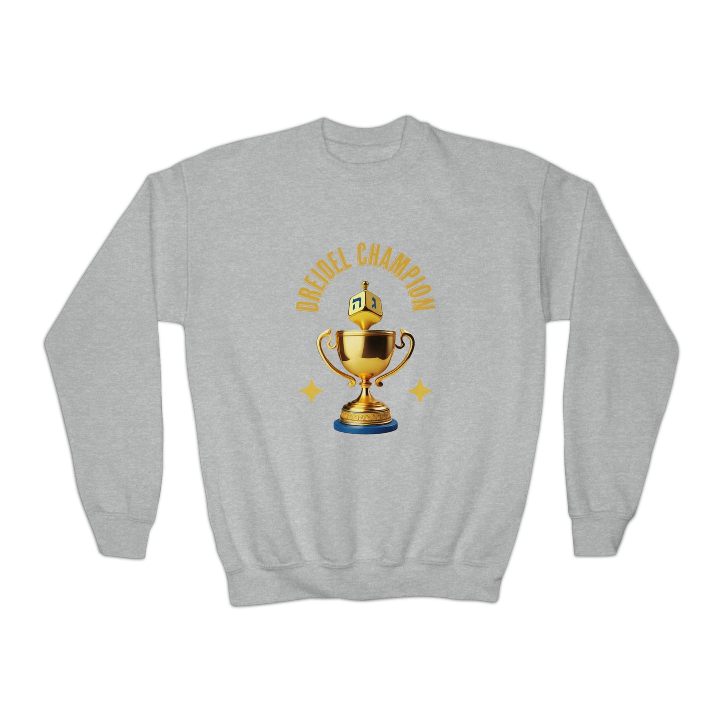 Youth "Dreidel Champion" Chanukah Sweatshirt