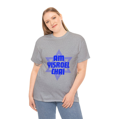 Am Yisroel Chai With Star Of David T-shirt