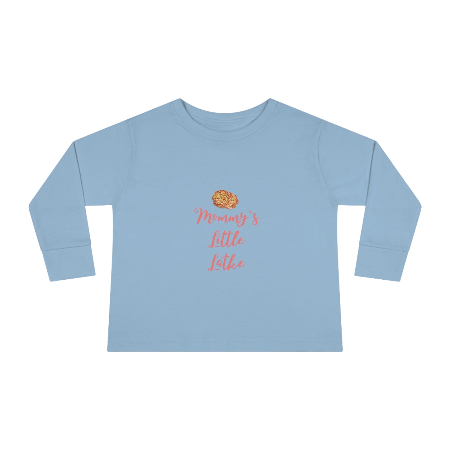 Chanukah "Mommy's Little Latke" Toddler Tee (Long Sleeve)