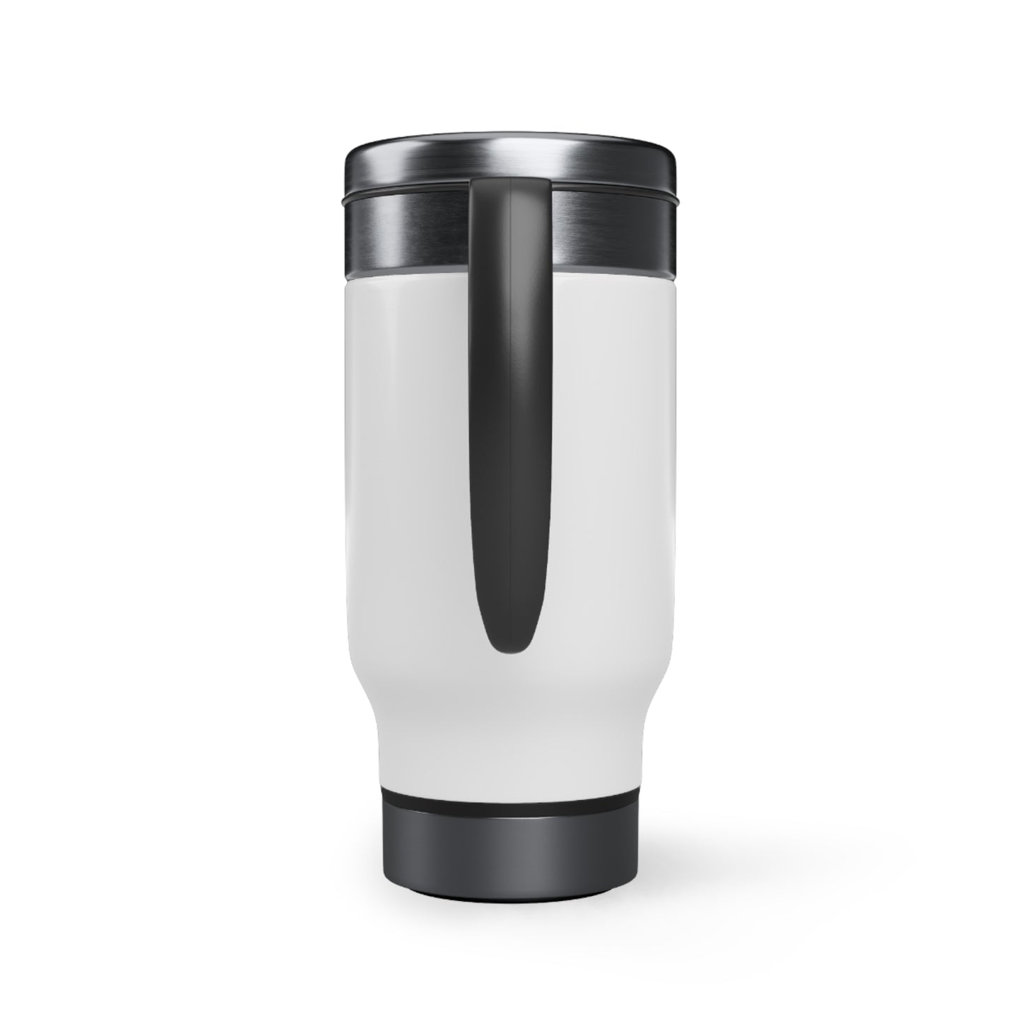 "Donut Disturb" Stainless Steel Travel Mug with Handle (14oz)