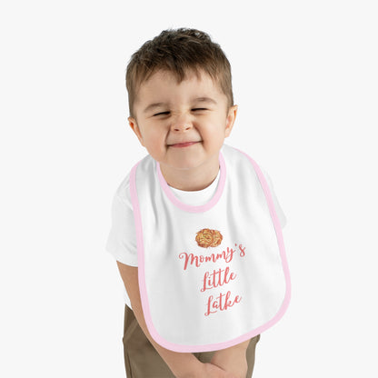 Chanukah "Mommy's Little Latke" Baby Bib