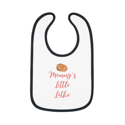 Chanukah "Mommy's Little Latke" Baby Bib