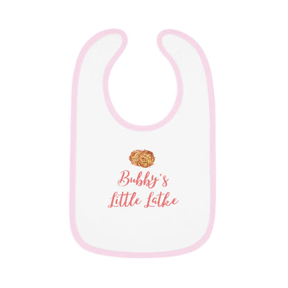 Chanukah "Bubby's Little Latke" Baby Bib