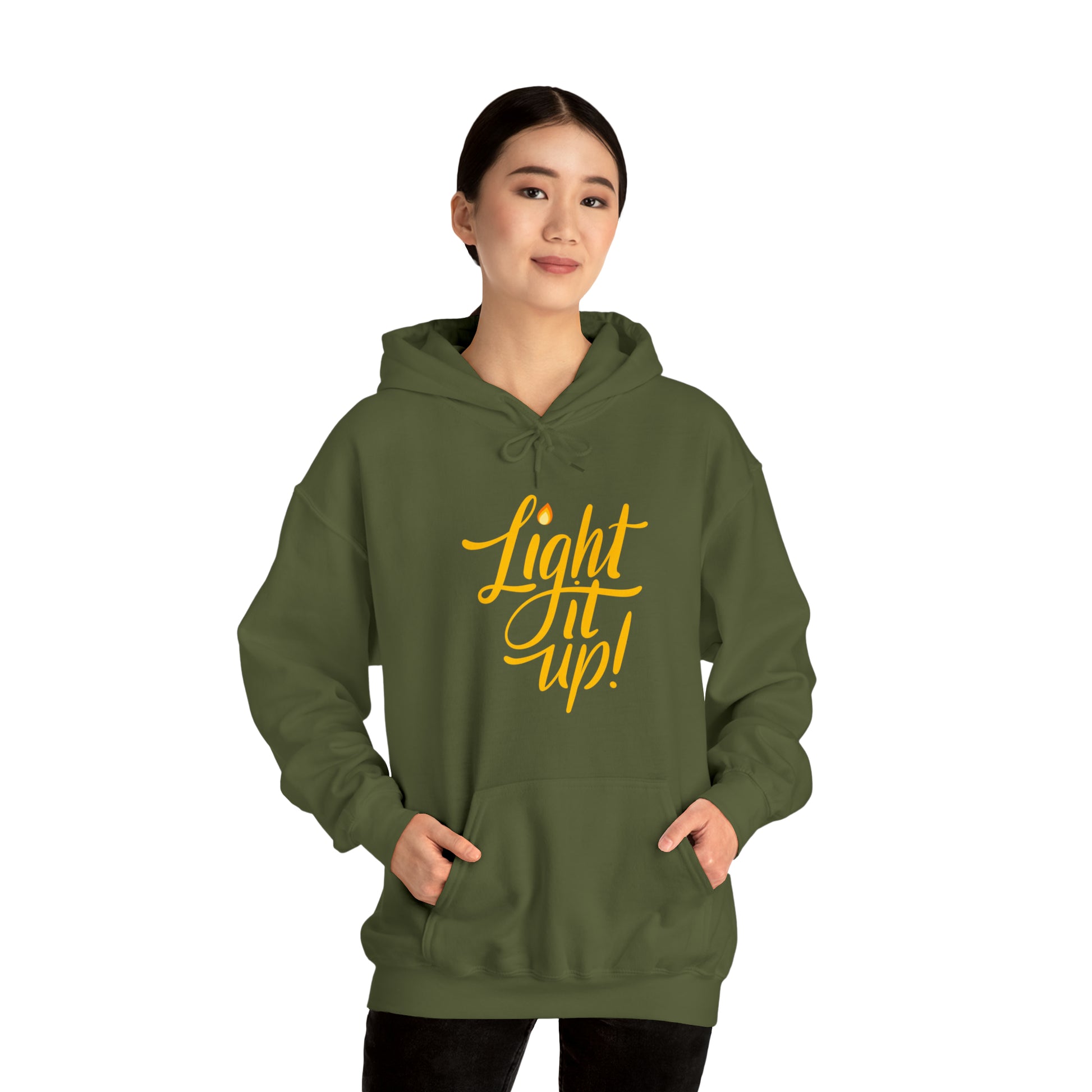 light it up hoodie sweater jewish merch