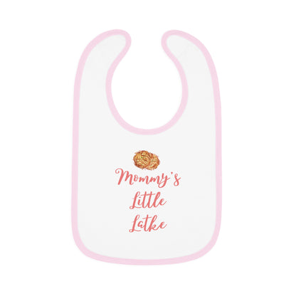 Chanukah "Mommy's Little Latke" Baby Bib