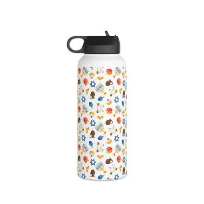 Chanukah Stainless Steel Water Bottle