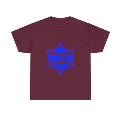 Am Yisroel Chai With Star Of David T-shirt