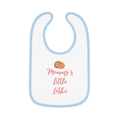 Chanukah "Mommy's Little Latke" Baby Bib