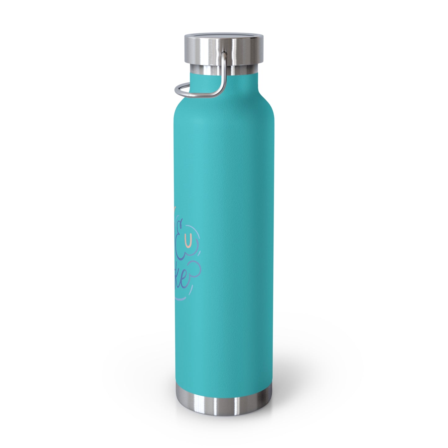 Chanukah Insulated Bottle with "I Love U A Latke" (22oz)