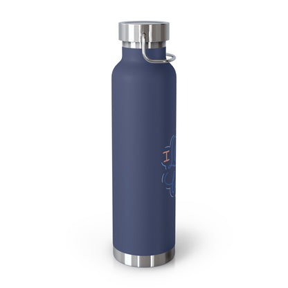 Chanukah Insulated Bottle with "I Love U A Latke" (22oz)