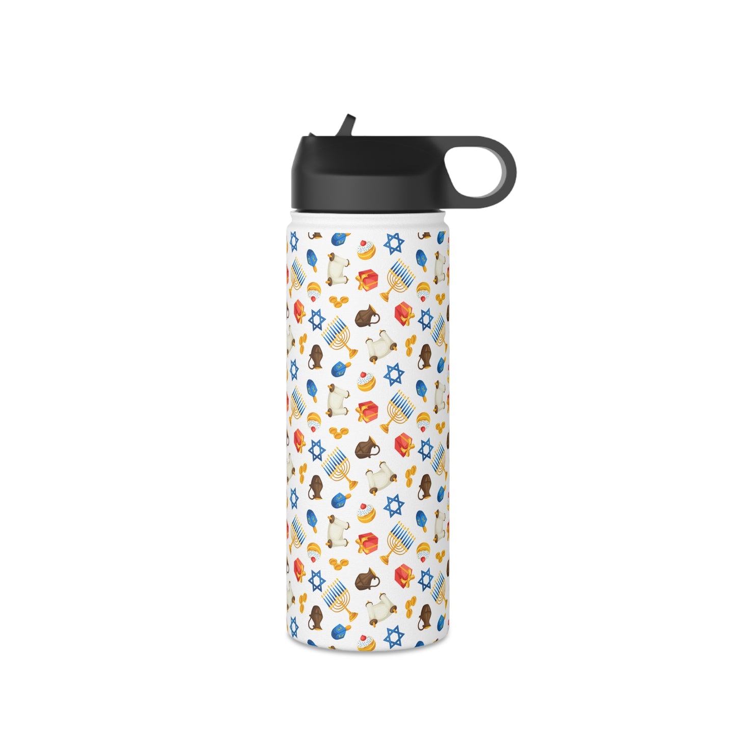 Chanukah Stainless Steel Water Bottle