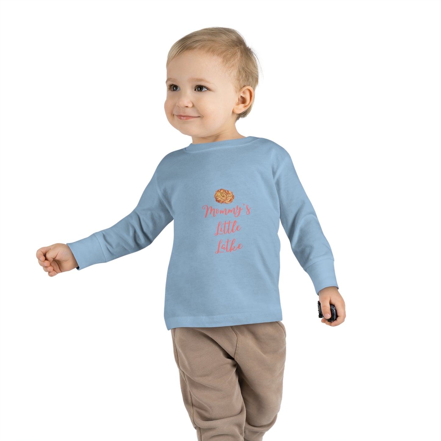 Chanukah "Mommy's Little Latke" Toddler Tee (Long Sleeve)