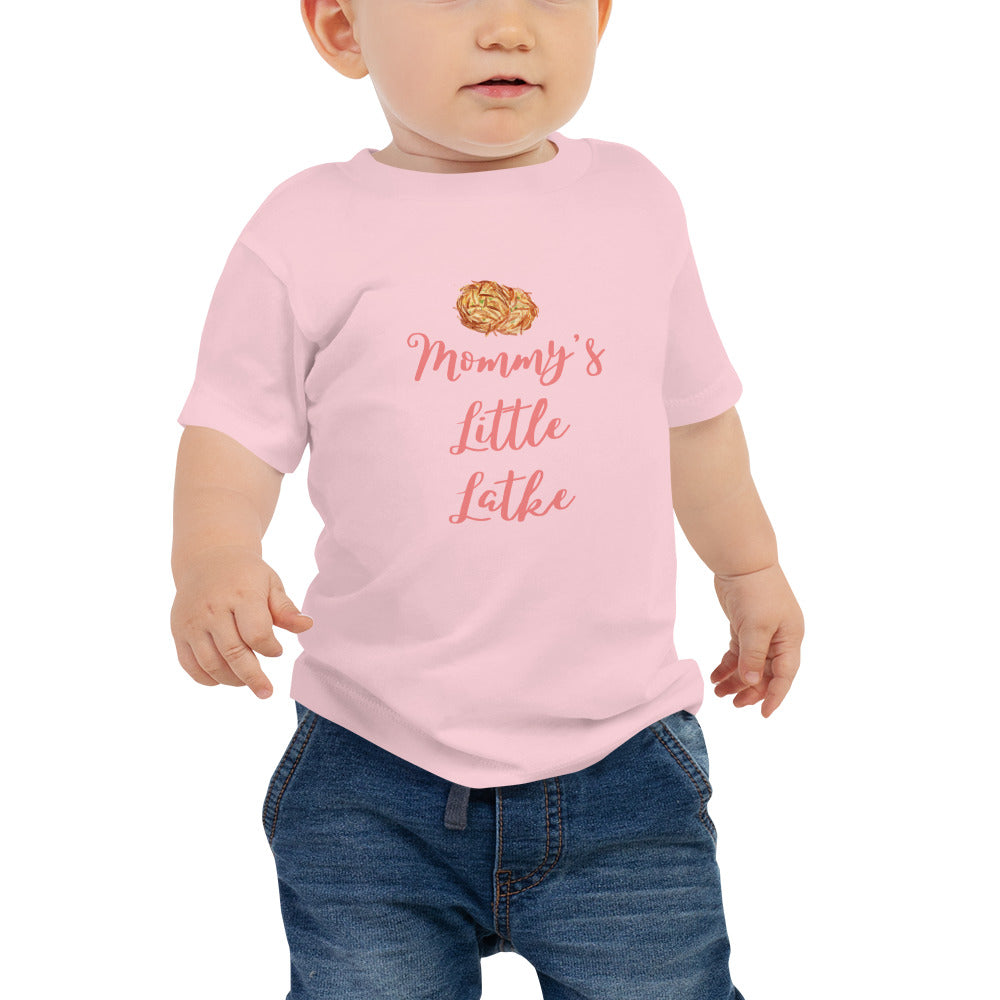 Baby Short Sleeve "Mommy's Little Latke" Tee