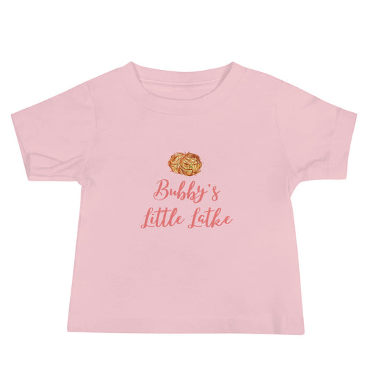 Baby Short Sleeve "Bubby's Little Latke" Tee