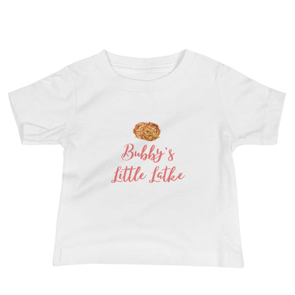 Baby Short Sleeve "Bubby's Little Latke" Tee