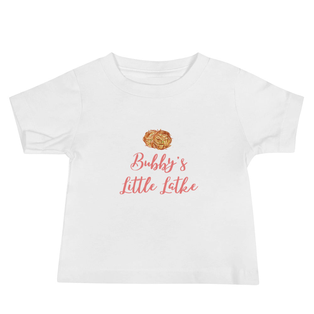 Baby Short Sleeve "Bubby's Little Latke" Tee