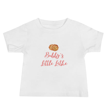 Baby Short Sleeve "Bubby's Little Latke" Tee