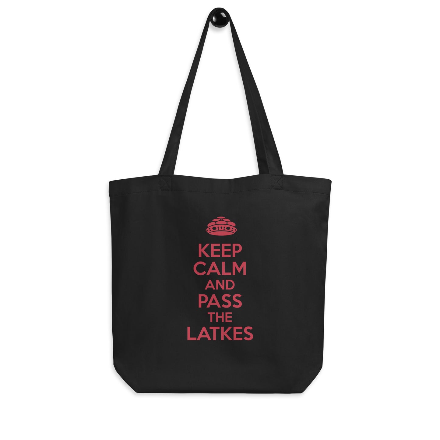 Eco Tote Bag "pass The Latkes"