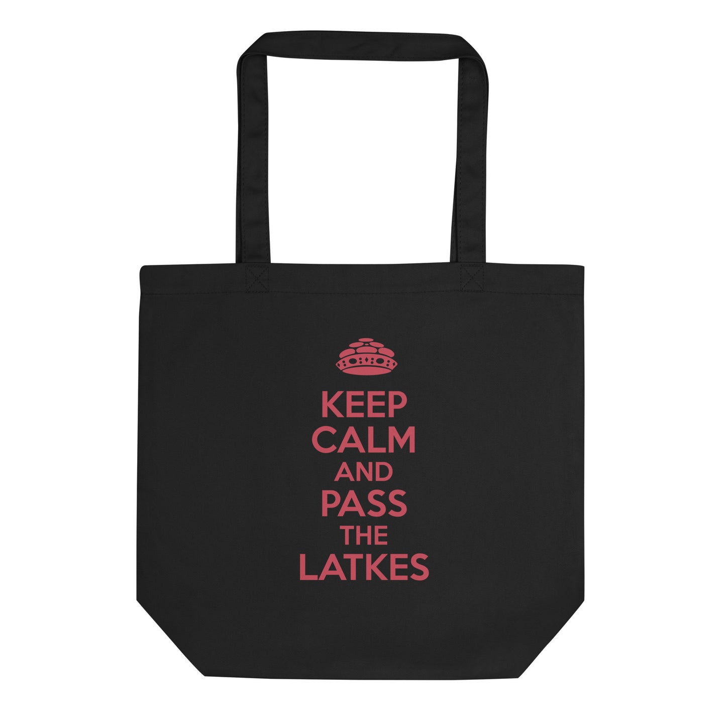 Eco Tote Bag "pass The Latkes"