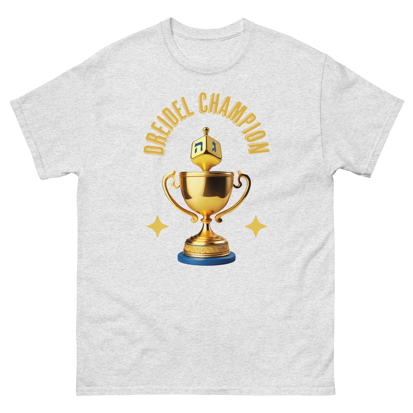 Men's classic "Dreidel Champion" tee