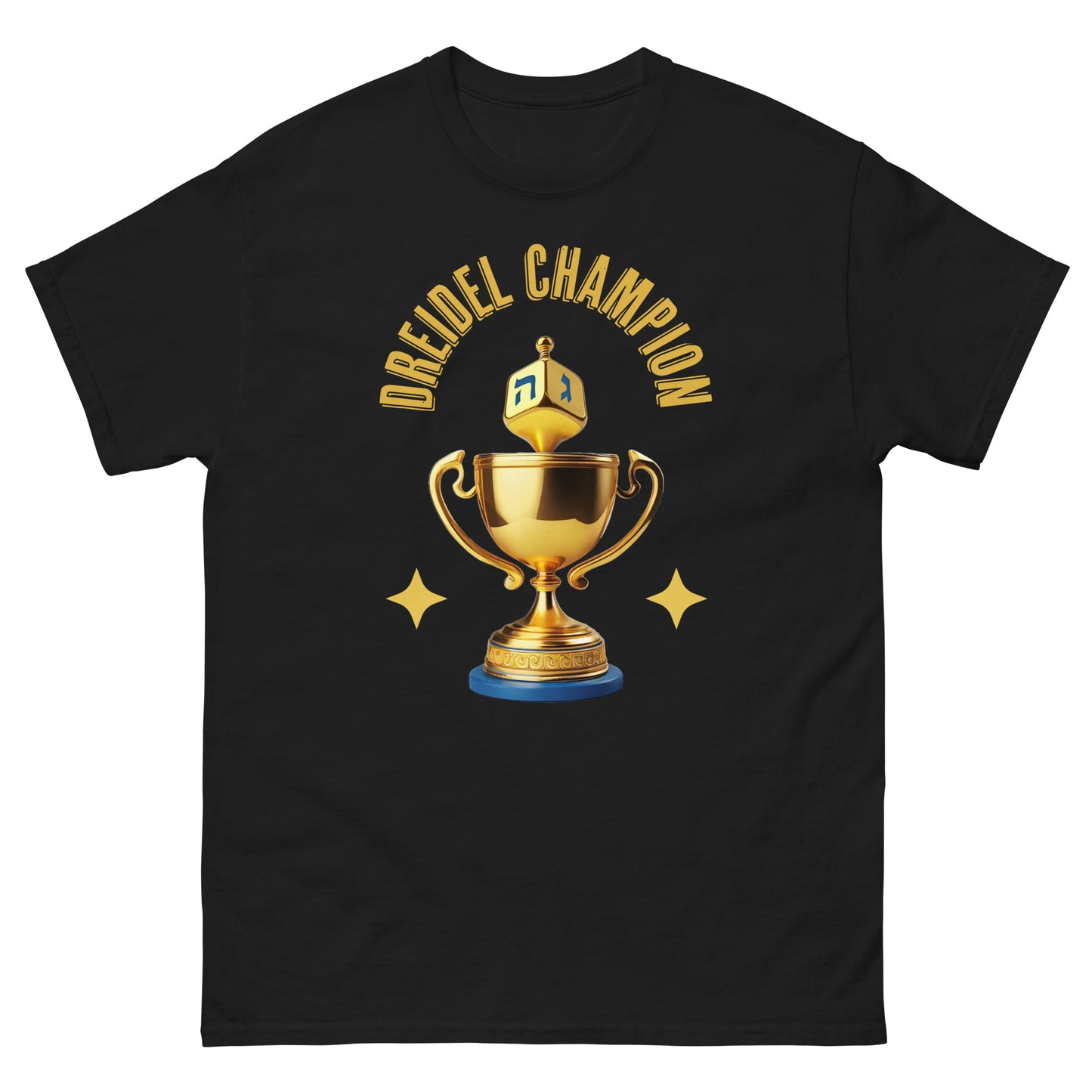 Men's classic "Dreidel Champion" tee