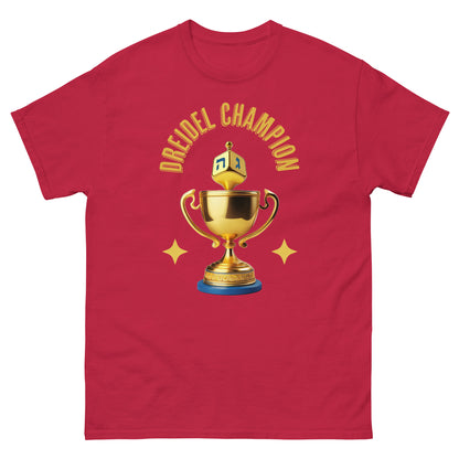 Men's classic "Dreidel Champion" tee