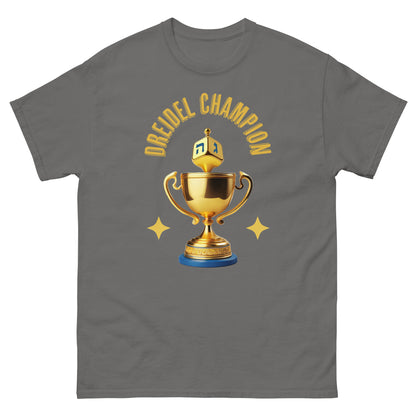 Men's classic "Dreidel Champion" tee