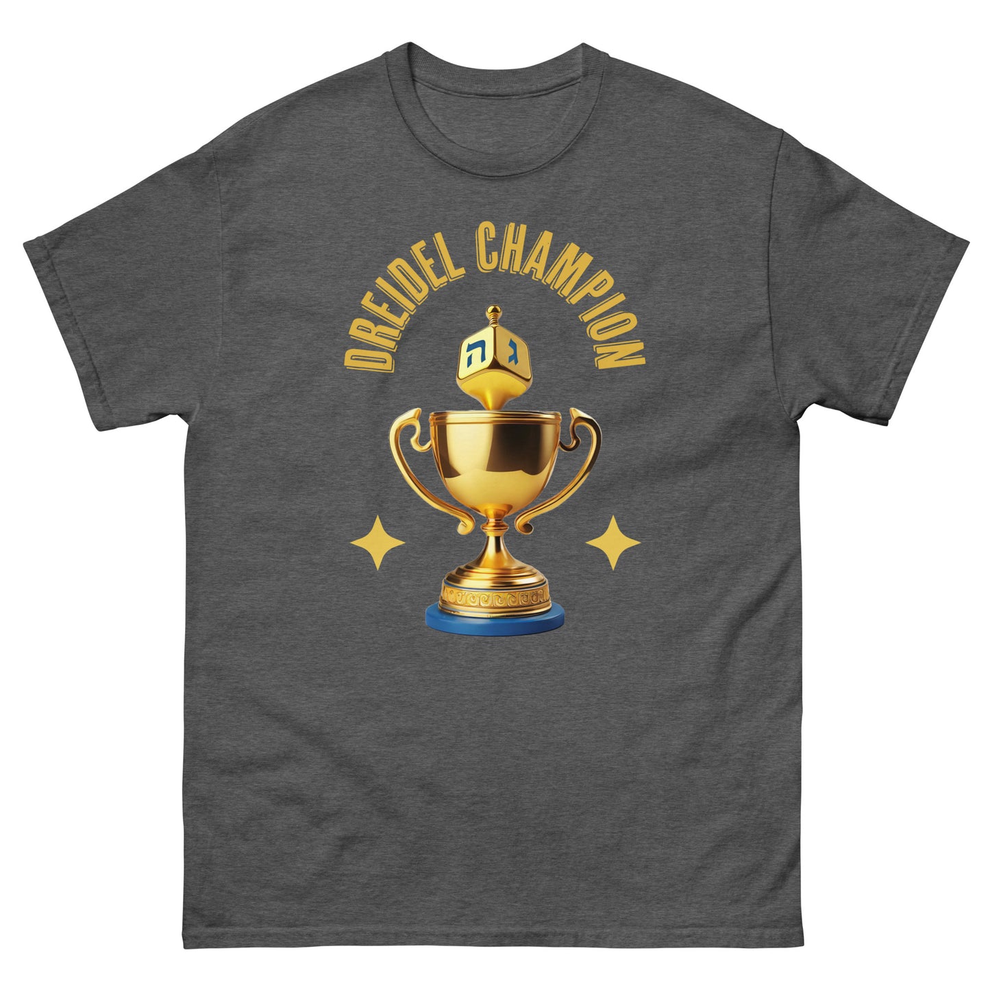 Men's classic "Dreidel Champion" tee