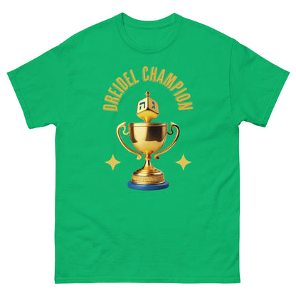 Men's classic "Dreidel Champion" tee