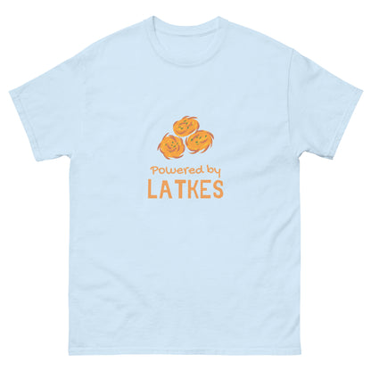 Men's classic "Powered by Latkes" tee