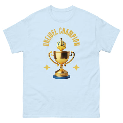 Men's classic "Dreidel Champion" tee