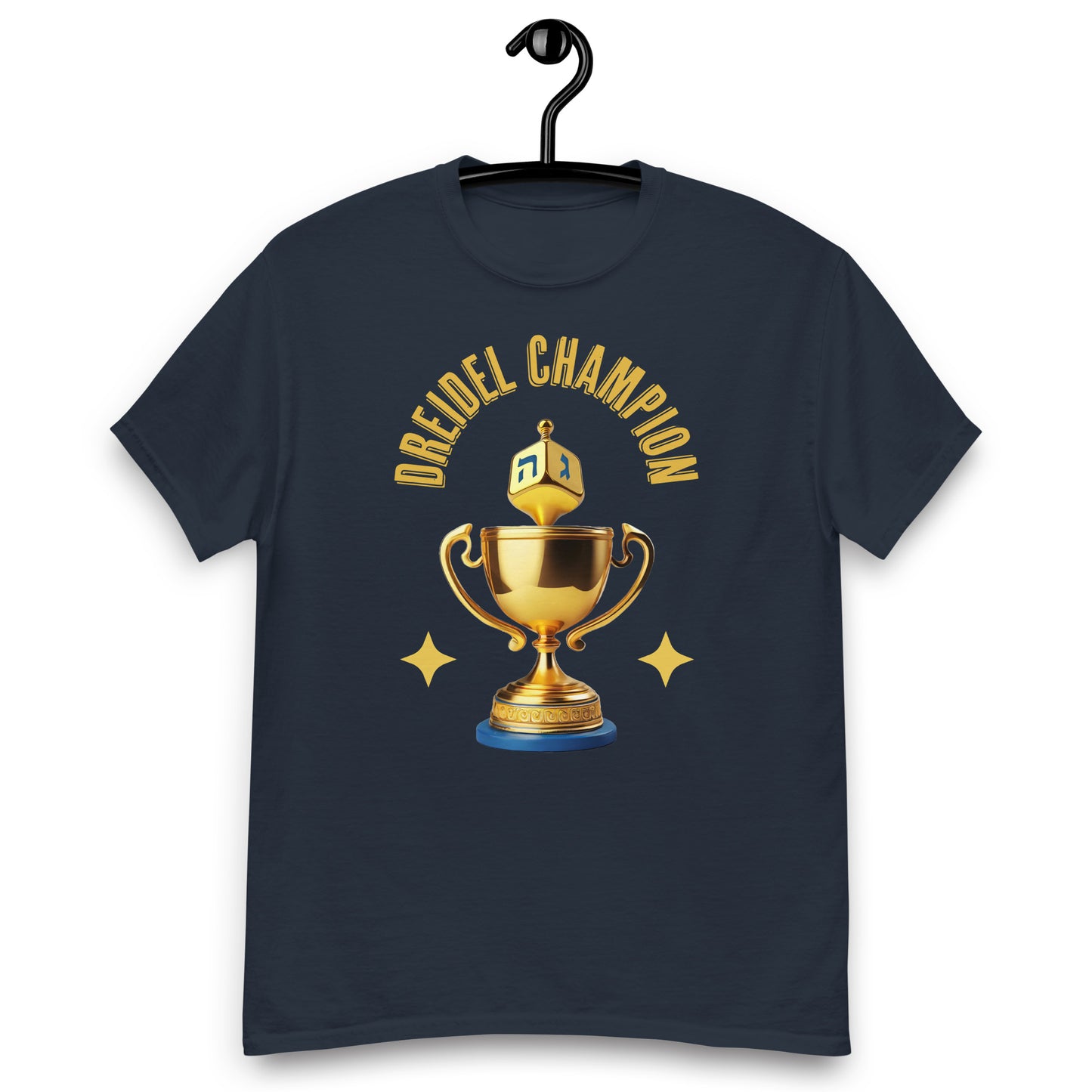 Men's classic "Dreidel Champion" tee