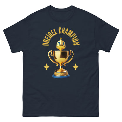 Men's classic "Dreidel Champion" tee