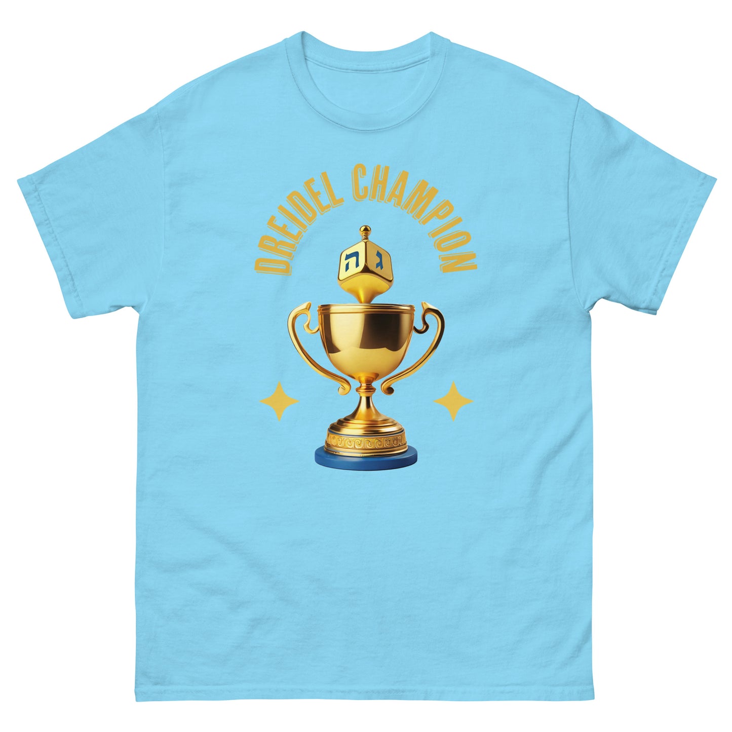 Men's classic "Dreidel Champion" tee